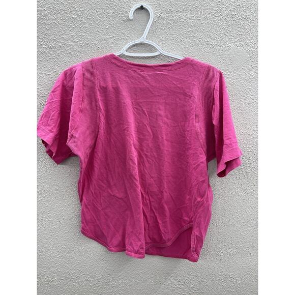 Womens Michael Carrie Shirt Size Small Pink Short Sleeve - Picture 8 of 12